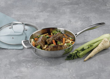 Дълбок тиган с капак KELA Flavoria – Ø 24 см | be4home.com