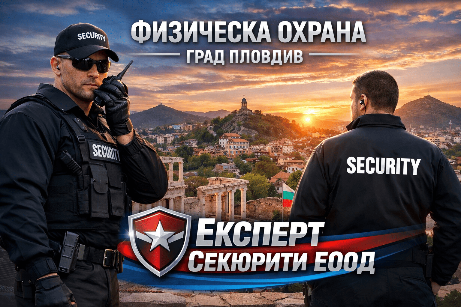 Физическа охрана град Пловдив | expertsecurity.bg